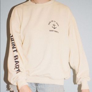 Yellow Saint Barth Sweatshirt